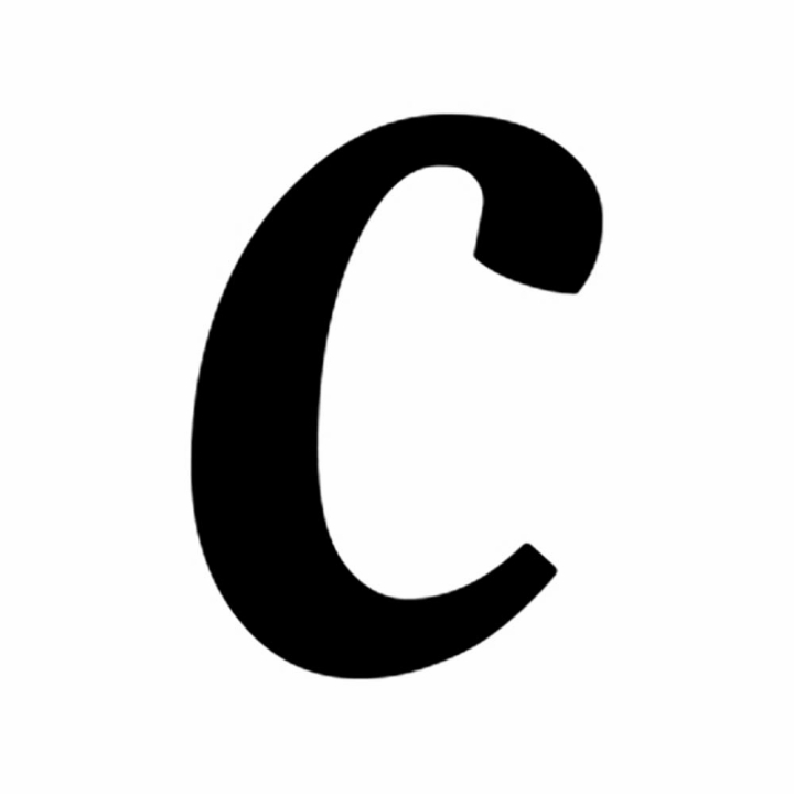 Sceau pour cachet de cire C - Aladine - Rougier et Plé