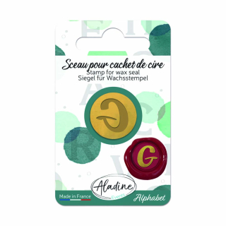Sceau pour cachet de cire G - Aladine - Rougier et Plé