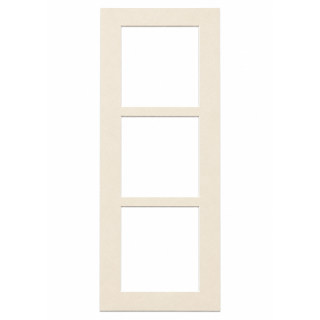 Passe-partout Crème 20 x 50 cm 3 Vues 14 x 14 cm - Rougier et Plé