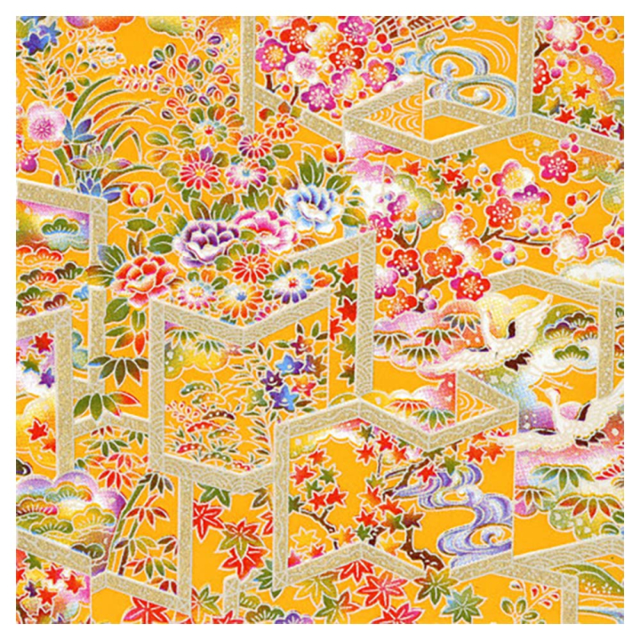 Papier Paravent jaune - Esprit Papier - Rougier et Plé