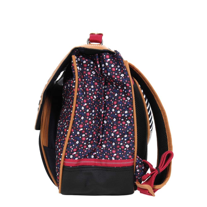 Cartable à roulettes bleu Ines 38 cm - Tann's - Rougier et Plé