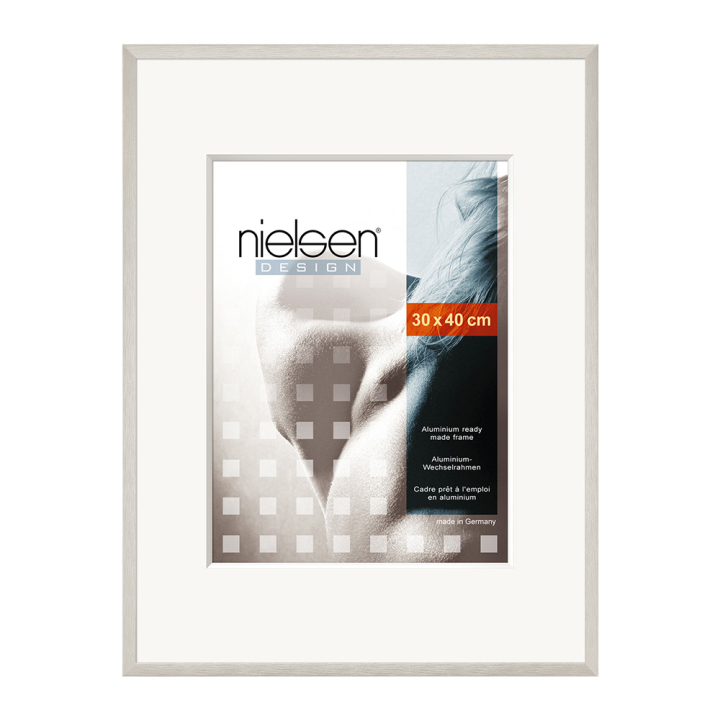Cadre en aluminium C2 Noir Mat Brossé - Nielsen - Rougier et Plé