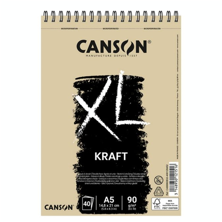 Bloc XL papier kraft - Canson - Rougier et Plé