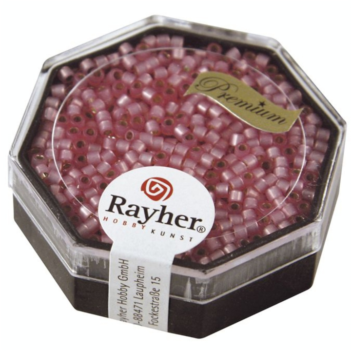 Perles de rocaille Miyuki Delica métallique 2,2 mm - Rayher - Rougier et Plé
