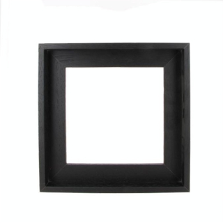 Caisse américaine L small noire Carrée - Rougier&Plé - Rougier et Plé