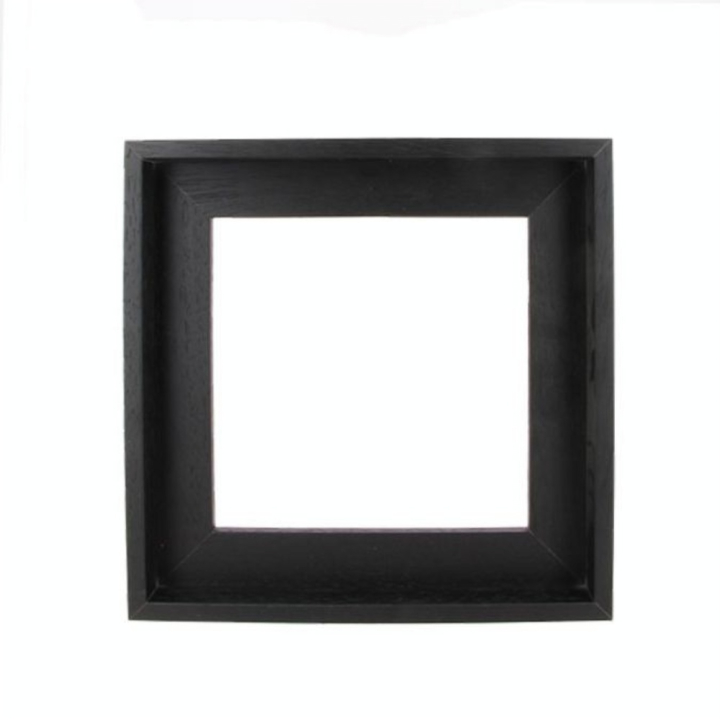Caisse américaine L small noire Carrée - Rougier&Plé - Rougier et Plé