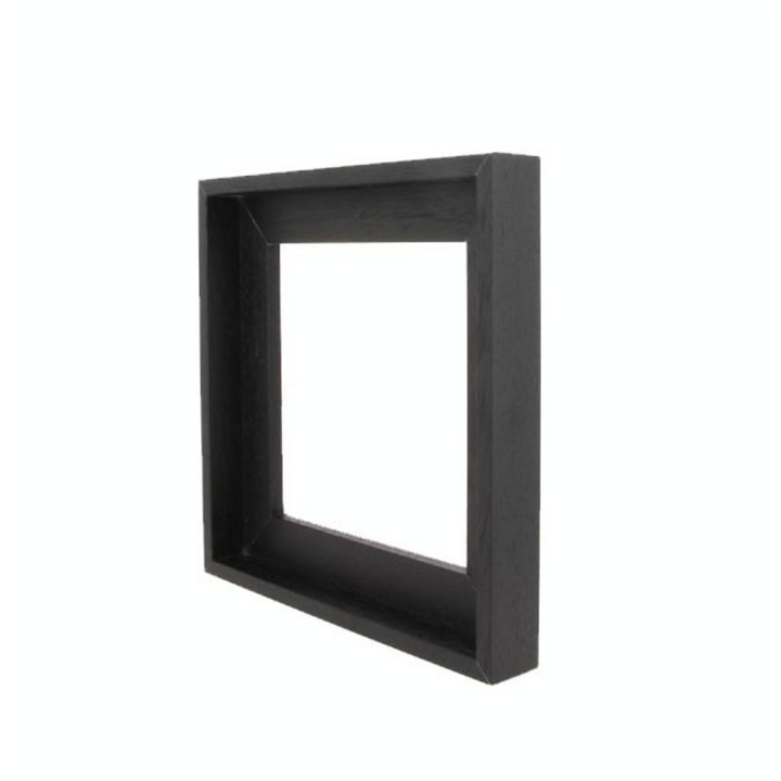 Caisse américaine L small noire Carrée - Rougier&Plé - Rougier et Plé