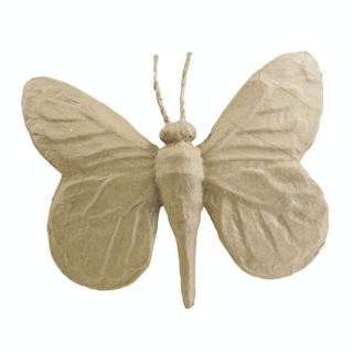 Papillon en papier mâché 25 x 19 cm - Décopatch - Rougier et Plé