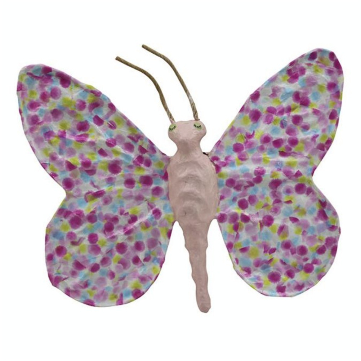 Papillon en papier mâché 25 x 19 cm - Décopatch - Rougier et Plé