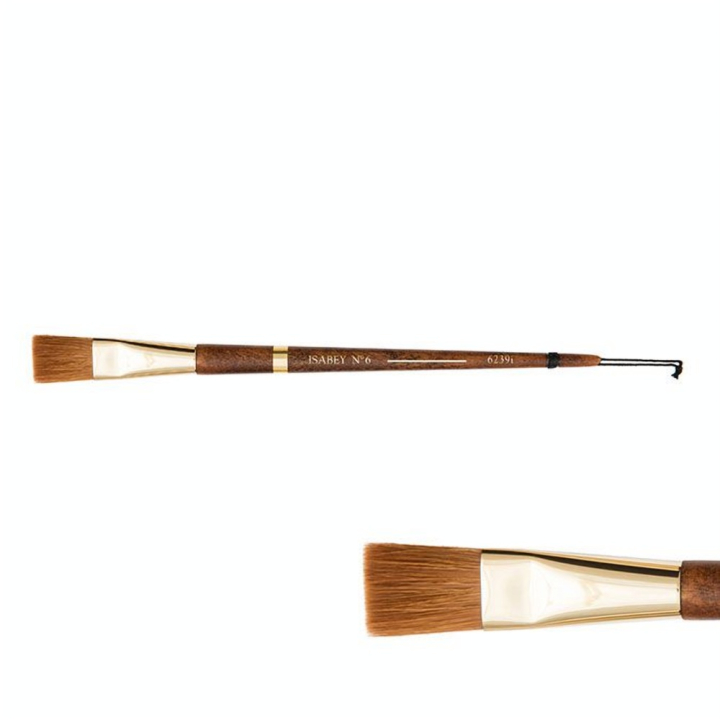 Pinceau Plat Syrus série 6239I - Isabey - Rougier et Plé
