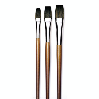 Brosse plate Isacryl série 6582 - Isabey - Rougier et Plé
