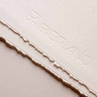 Papier impression 220 g/m² Rosapina Blanc 50 x 70 cm - Fabriano - Rougier et Plé
