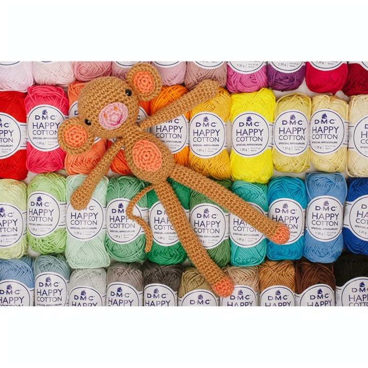 Fil crochet Happy Cotton spécial Amigurumi - DMC - Rougier et Plé