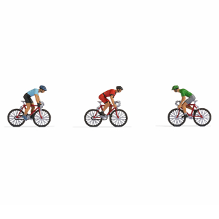 Coureurs cyclistes H0 3 pcs - Noch - Rougier et Plé
