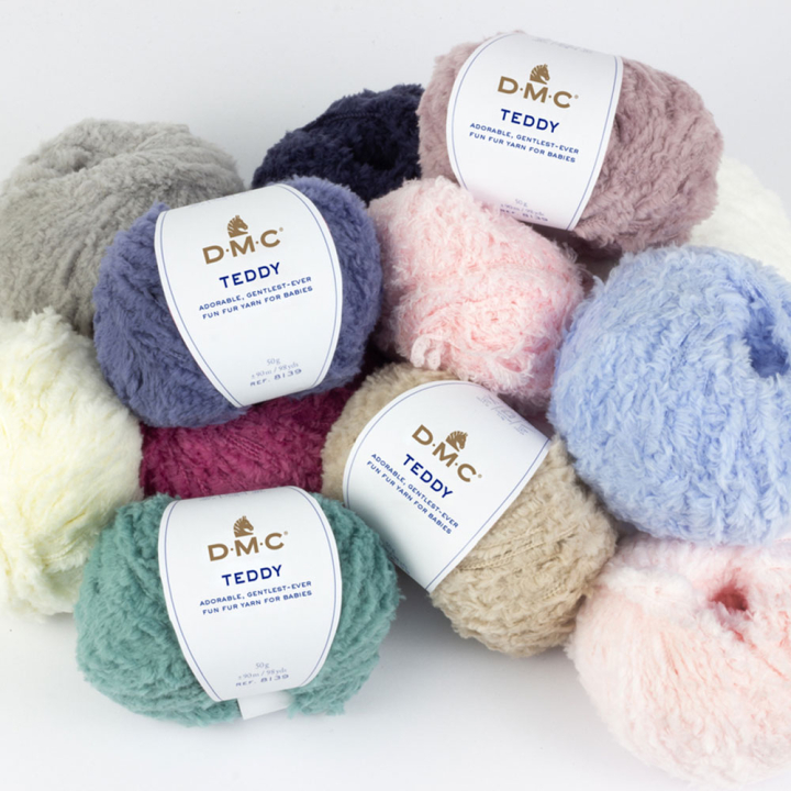 Fil à tricoter Teddy Baby 50g - DMC - Rougier et Plé