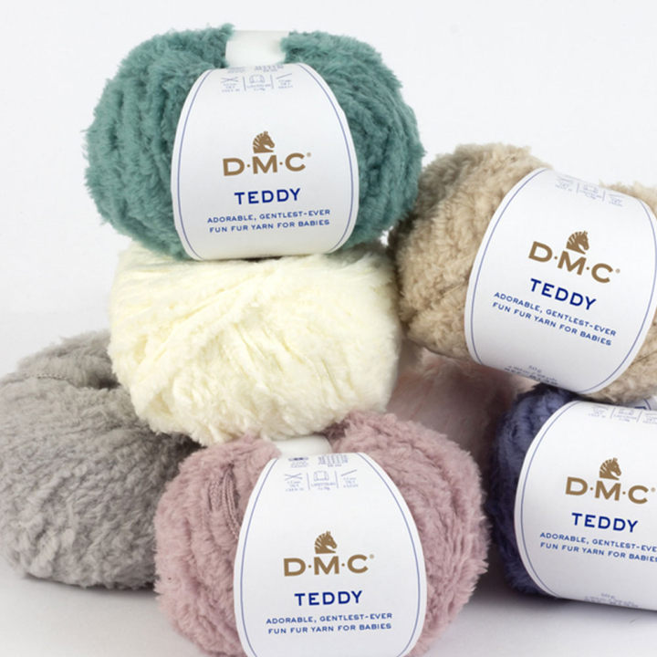 Fil à tricoter Teddy Baby 50g - DMC - Rougier et Plé
