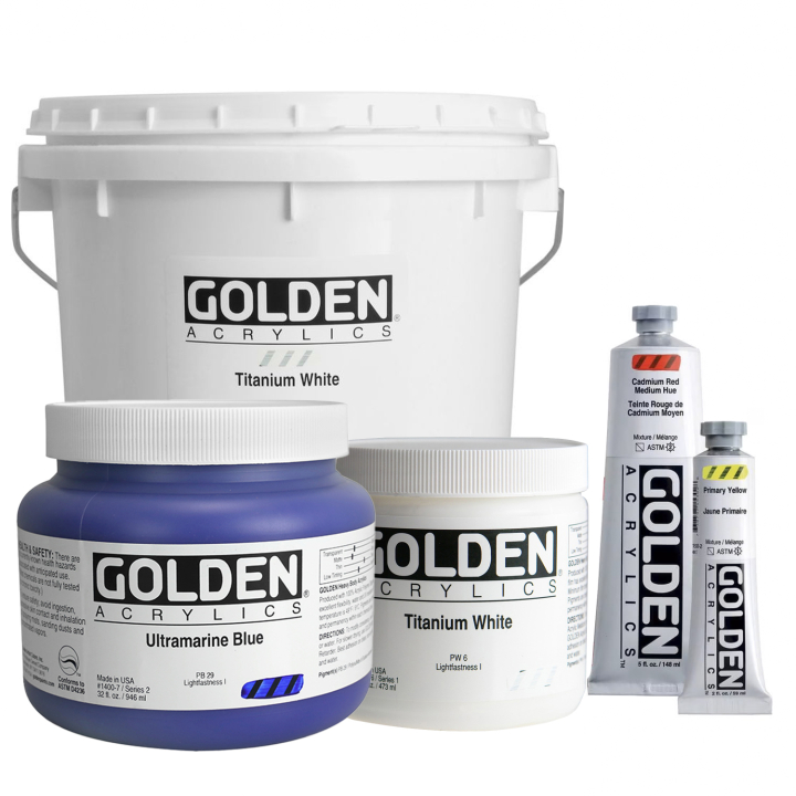 Peinture acrylique Heavy Body - Golden - Rougier et Plé