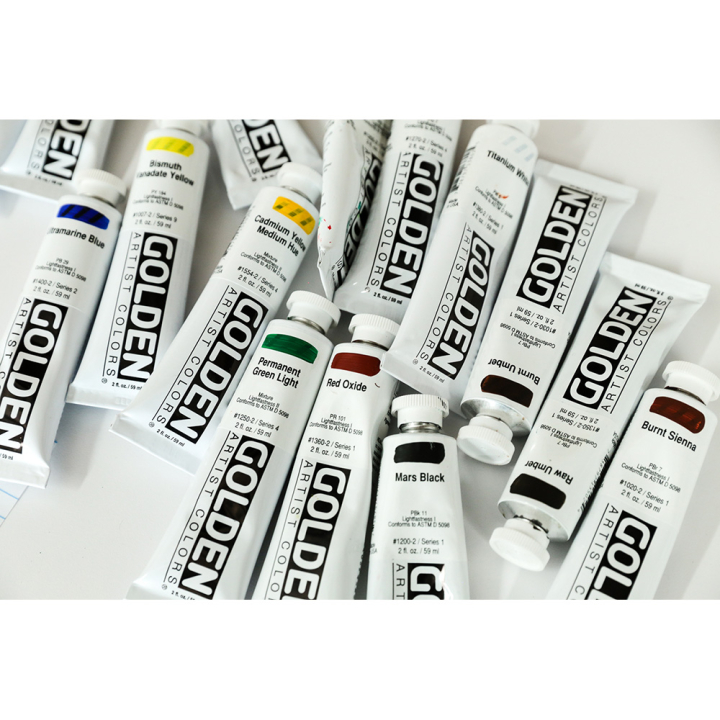Peinture acrylique Heavy Body - Golden - Rougier et Plé