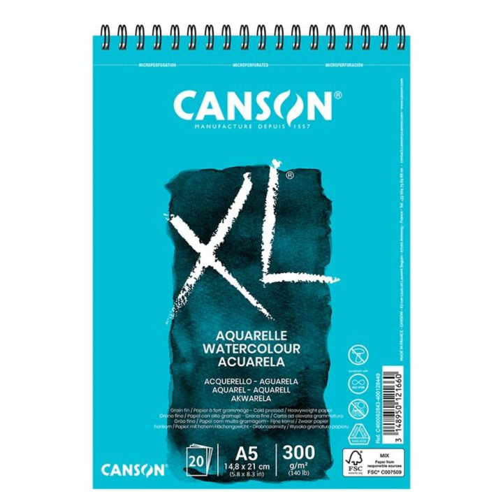 Bloc de papier XL aquarelle 300 g/m² - Canson - Rougier et Plé