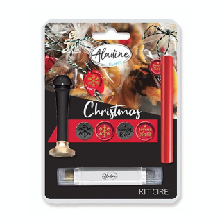 Kit Cire à cacheter Noël - Aladine - Rougier et Plé