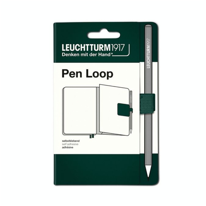Attache Stylo Pen Loop Forest Green - Leuchtturm1917 - Rougier et Plé