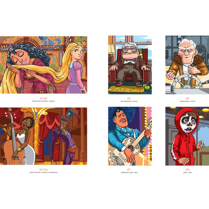 Coloriages mystères Disney Héros & méchants la battle - Hachette - Rougier et Plé