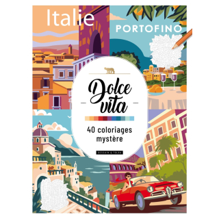 Dolce vita 40 coloriages mystères - Dessain et Tolra - Rougier et Plé