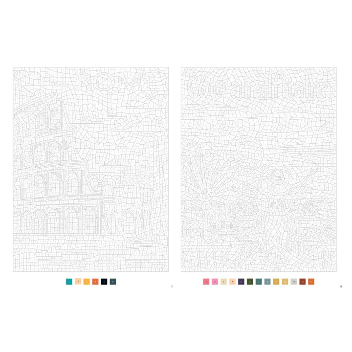 Dolce vita 40 coloriages mystères - Dessain et Tolra - Rougier et Plé