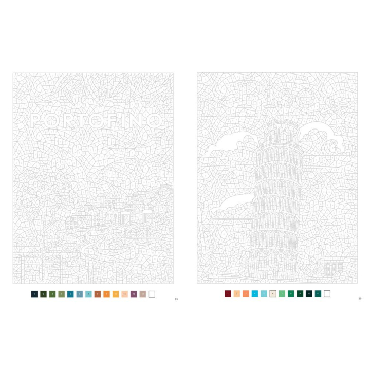 Dolce vita 40 coloriages mystères - Dessain et Tolra - Rougier et Plé