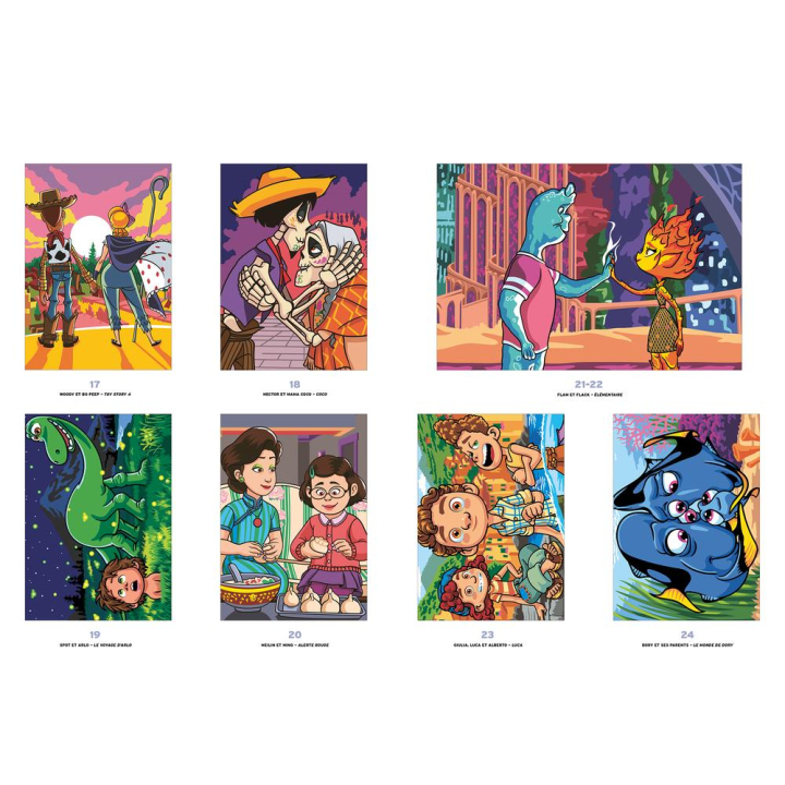 Coloriages mystères Disney Best of Pixar - Hachette - Rougier et Plé