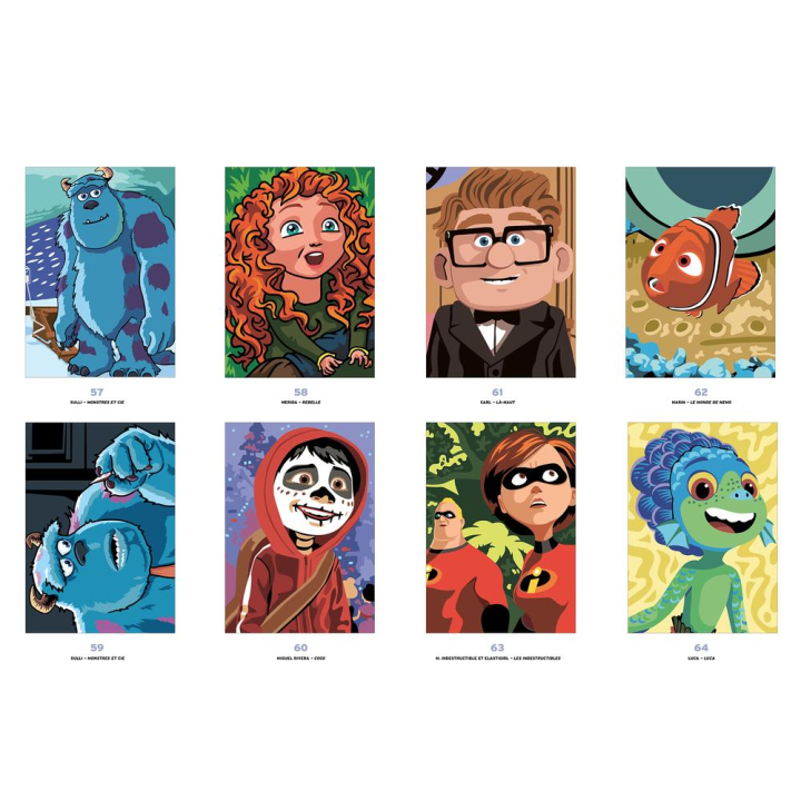 Coloriages mystères Disney Best of Pixar - Hachette - Rougier et Plé