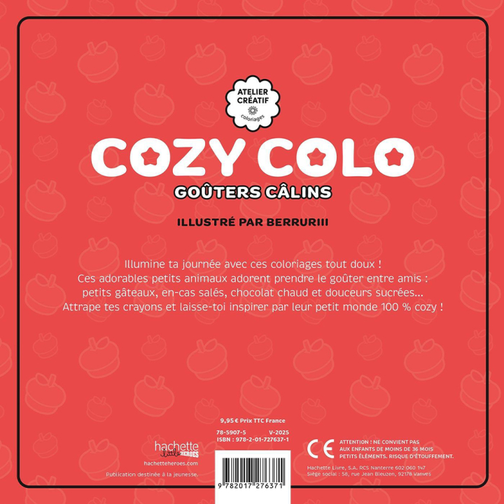 Cozy Colo Goûters câlins - Hachette - Rougier et Plé