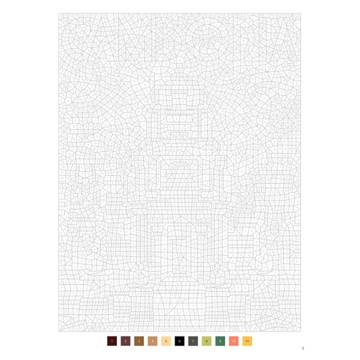 Tour du monde 40 coloriages mystères - Dessain et Tolra - Rougier et Plé