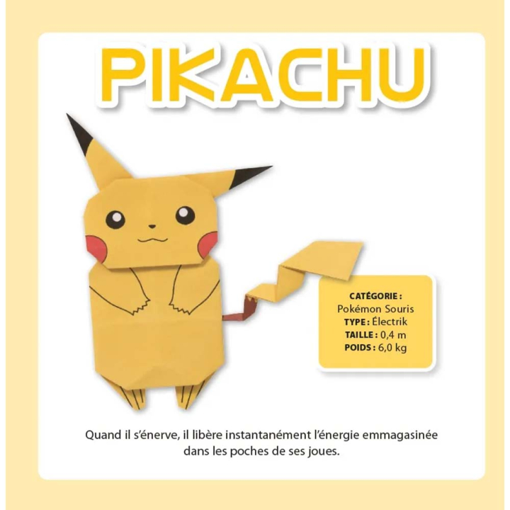 Mes origamis Pokémon - Dragon d'or - Rougier et Plé