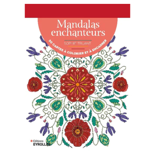 Mandalas enchanteurs 50 cartes à colorier et à encadrer - Eyrolles - Rougier et Plé