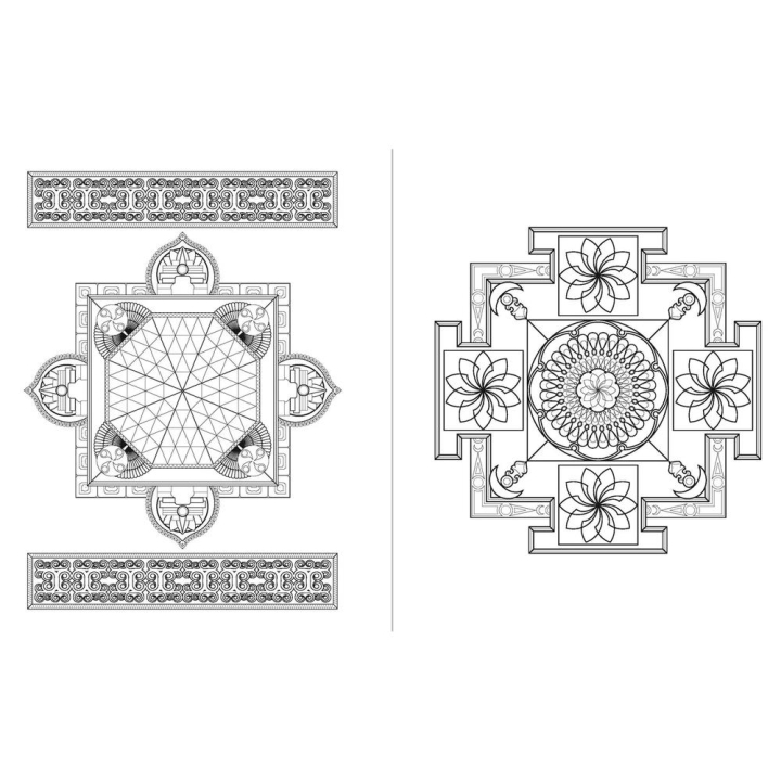 Livre de 100 coloriages Mandalas sérénité - Solar - Rougier et Plé