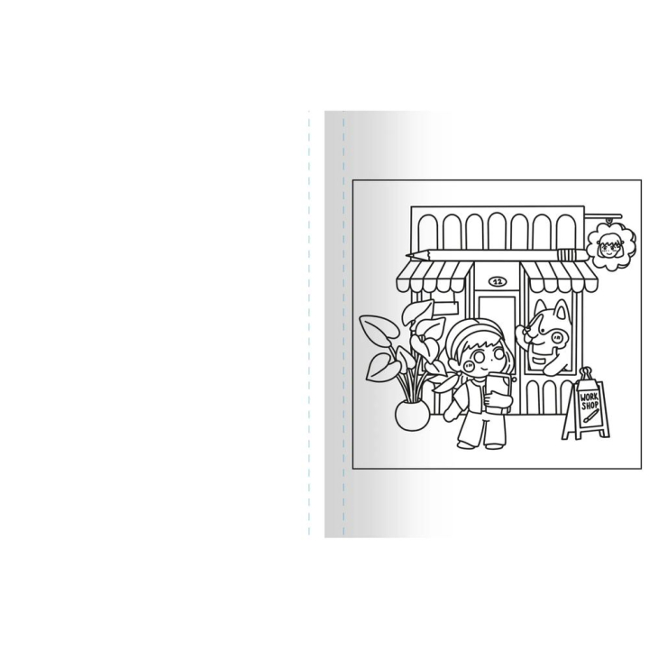 Sweet and cozy coloriages Jolies boutiques - Solar - Rougier et Plé