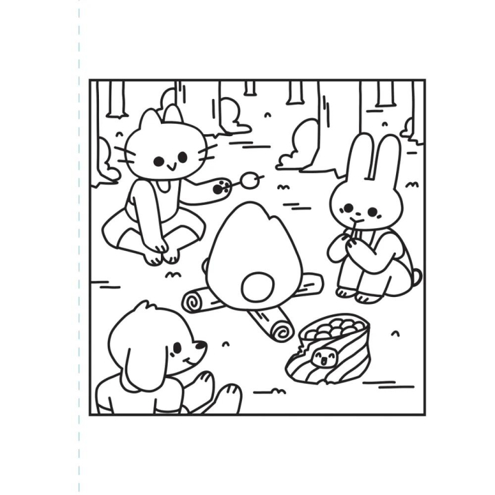 Sweet and cozy coloriages Jardin mignon - Solar - Rougier et Plé