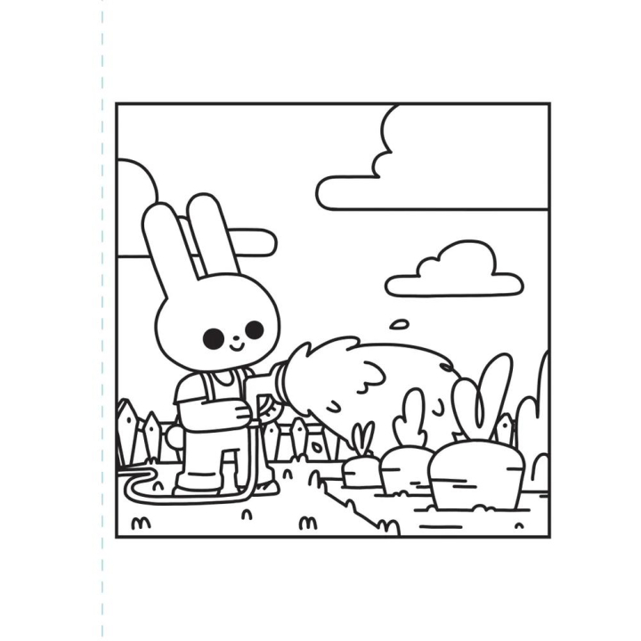 Sweet and cozy coloriages Jardin mignon - Solar - Rougier et Plé
