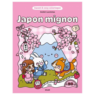 Sweet and cozy coloriages Japon mignon - Solar - Rougier et Plé