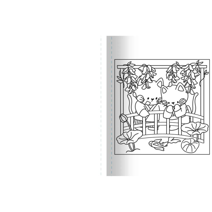 Sweet and cozy coloriages Japon mignon - Solar - Rougier et Plé