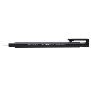 Stylo gomme MONO Zero noir pointe ronde - Tombow - Rougier et Plé