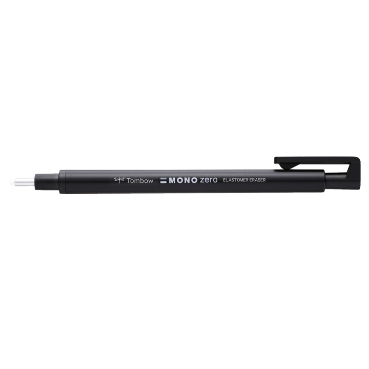Stylo gomme MONO Zero noir pointe ronde - Tombow - Rougier et Plé