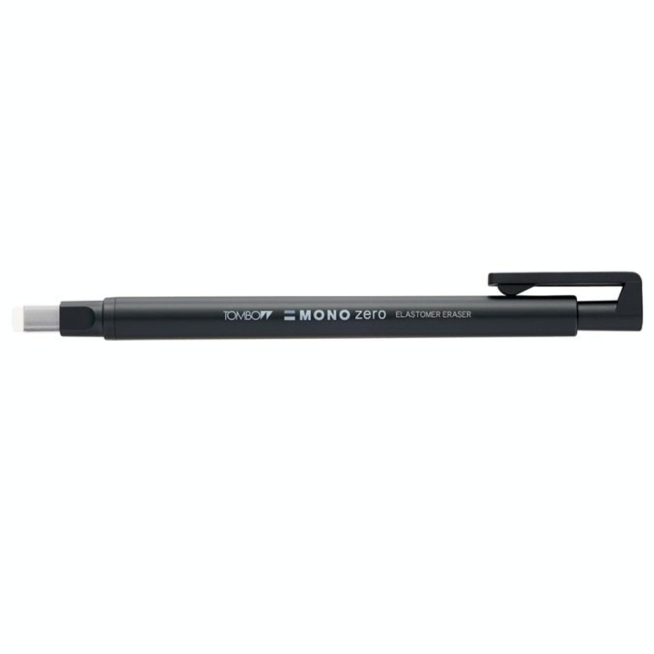 Stylo gomme MONO Zero noir pointe rectangulaire - Tombow - Rougier et Plé