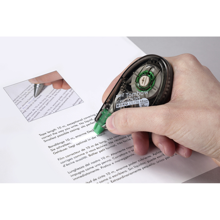 Correcteur roller CT-YT4 4,2 mm x 10 m - Tombow - Rougier et Plé