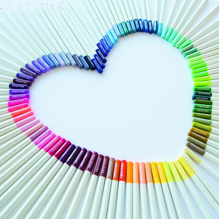 Crayon de couleur Irojiten set 2 - 10 pcs - Tombow - Rougier et Plé