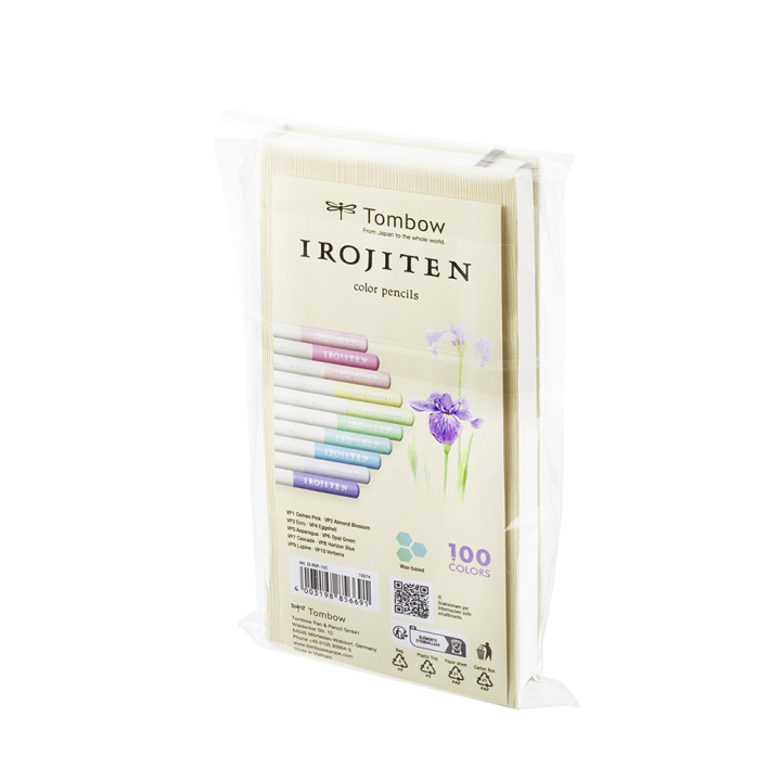 Crayon de couleur Irojiten set 8 - 10 pcs - Tombow - Rougier et Plé