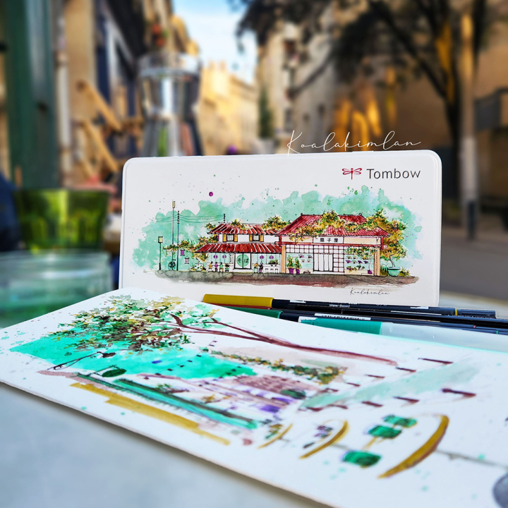Set Urban Sketching Japan Edition - Tombow - Rougier et Plé