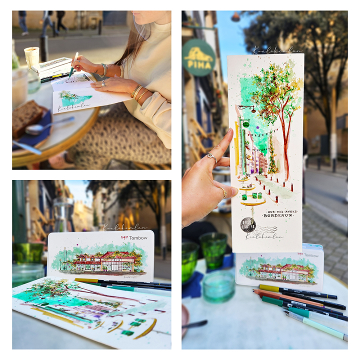 Set Urban Sketching Japan Edition - Tombow - Rougier et Plé
