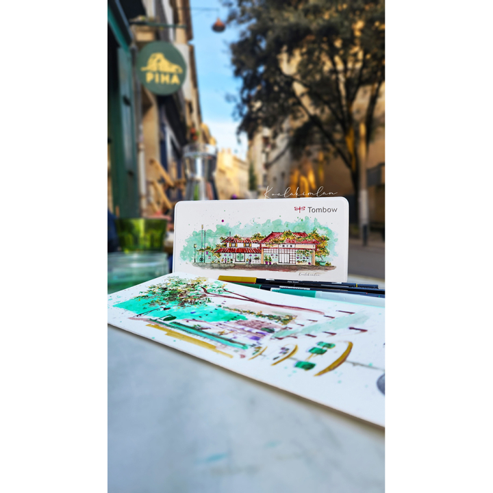 Set Urban Sketching Japan Edition - Tombow - Rougier et Plé
